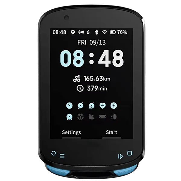 K3BiJo Bike Computer – Wireless GPS Navigation, Color Screen, WiFi & Bluetooth, 5s GPS Lock, IPX7 Waterproof