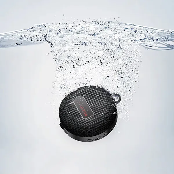 BikeSpear Bike Speaker – 8W Wireless Bluetooth, IPX7 Waterproof, LED Speed Display, 2200mAh Battery