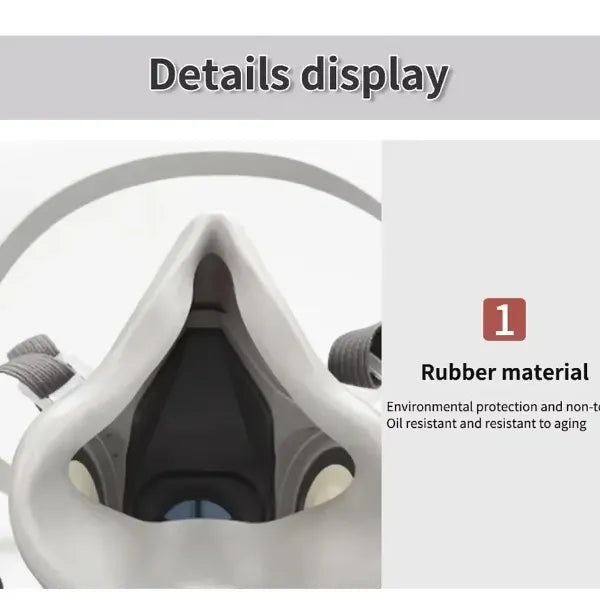 RespiraX Full Face Respirator US8