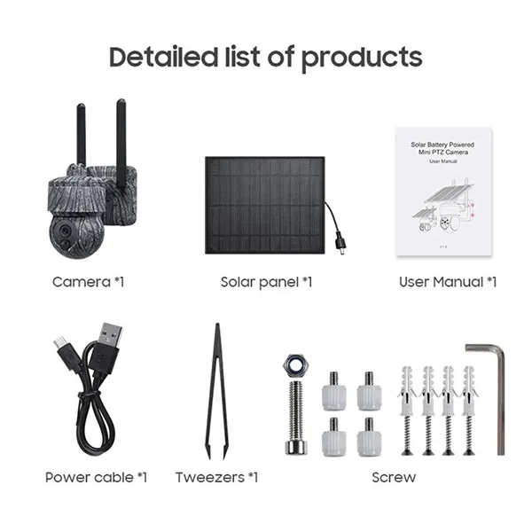 X2 SeriSolar Wireless Solar Security Cameras US01