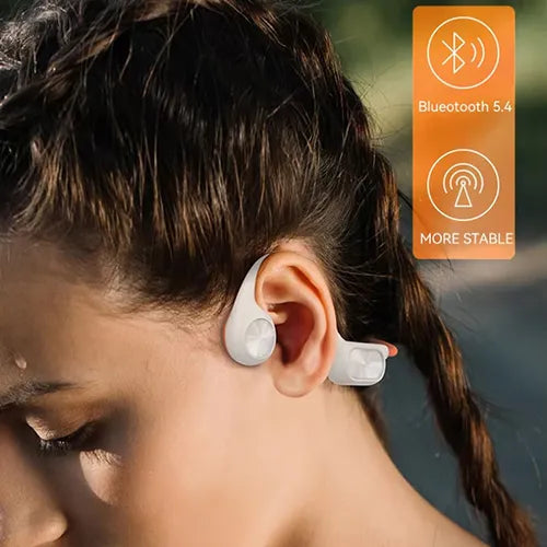 Rivoni Running Headphones – Bluetooth Bone Conduction, Open-Ear, Waterproof
