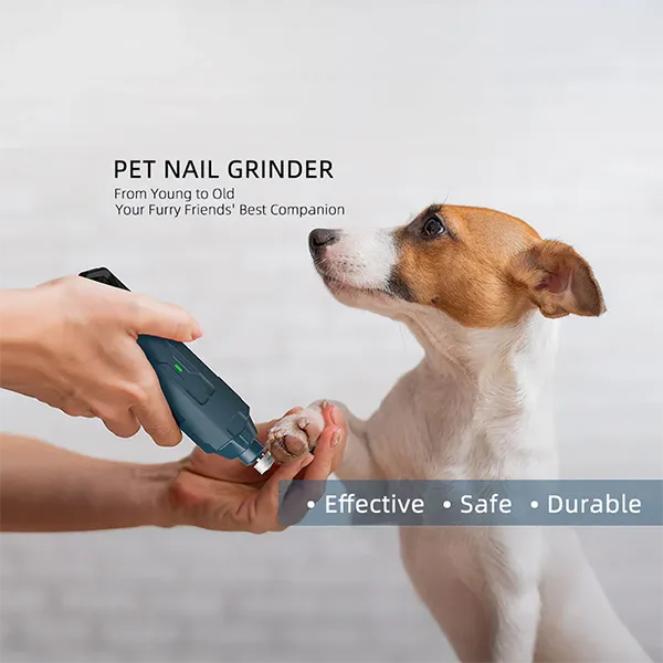 SukiPaw 6-Speed Dog Nail Grinder – Super Quiet, Rechargeable, Painless Grooming for Small, Medium & Large Dogs