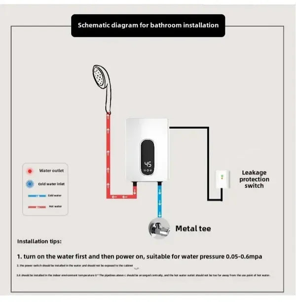 VoltHeat Tankless Hot Water US8