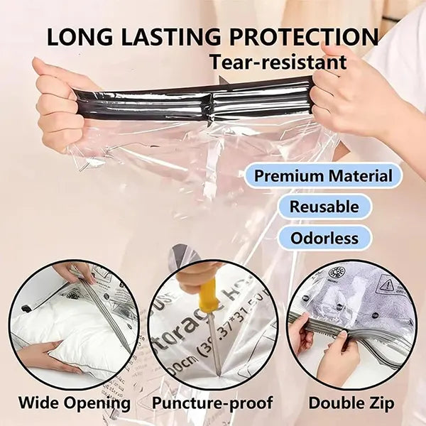 VacuBager Travel Vacuum Storage Bags