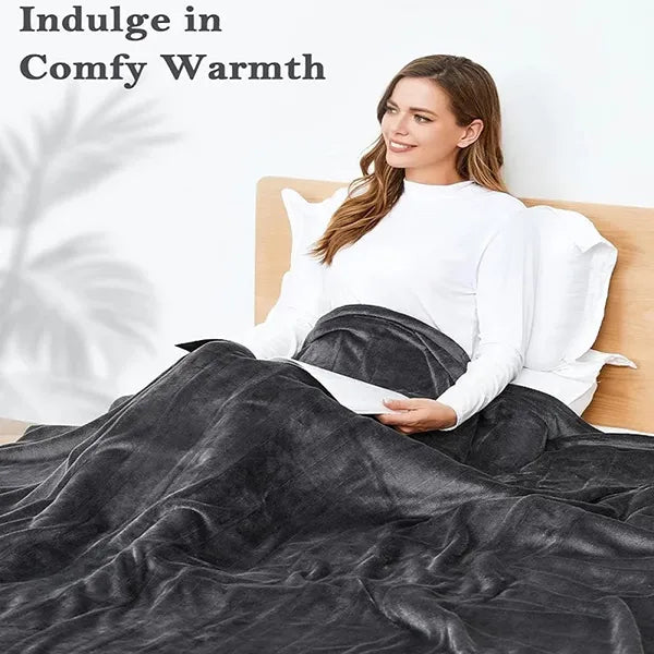 WarmCozi Heated Throw Blanket