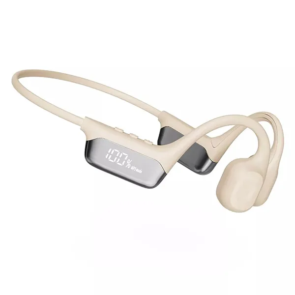 MeciBow Bone Conduction Headphones – Bluetooth 5.4, IPX8 Waterproof 30M Depth, 32GB MP3, HIFI Stereo for Swimming & Sports