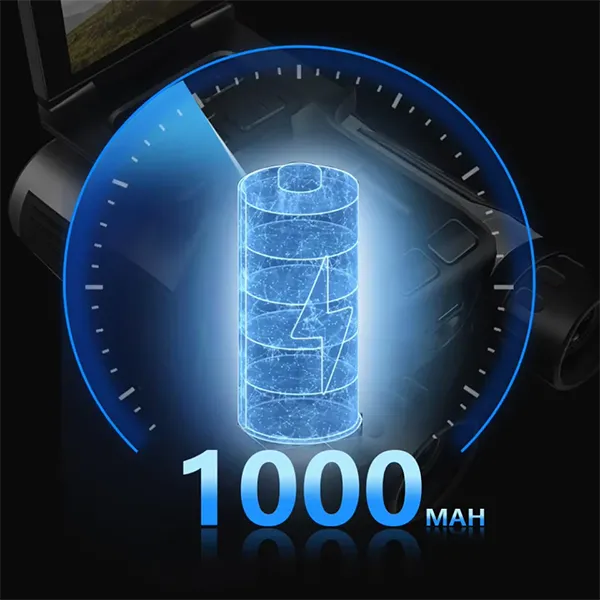 CamBino Digital Binoculars with Camera – 48MP, 2.5K Video, 8X Zoom, 2.4" LCD, IPS Anti-Glare, 32GB SD Card for Birdwatching & Travel