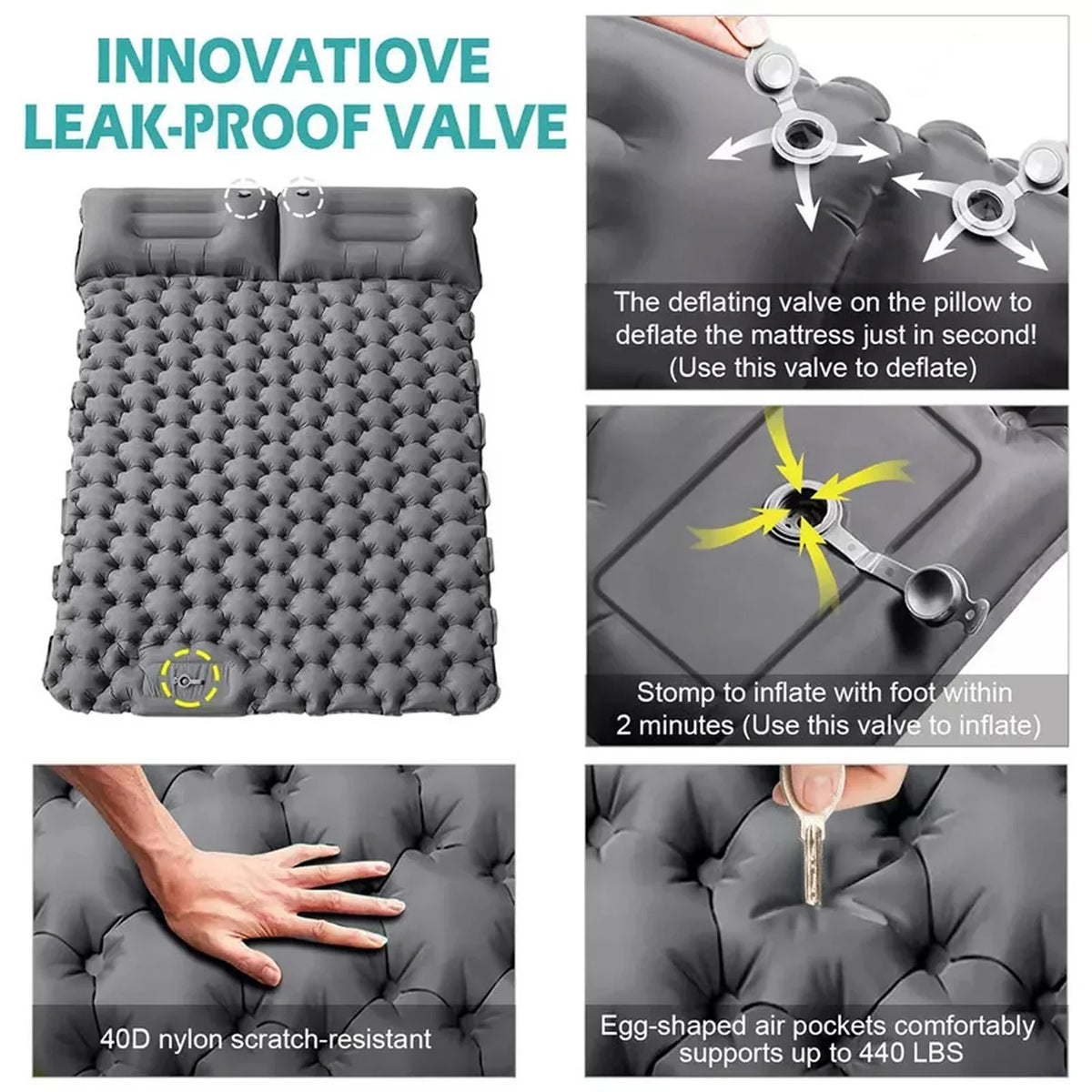 PuffyTrail Air Mattresses For Camping US01