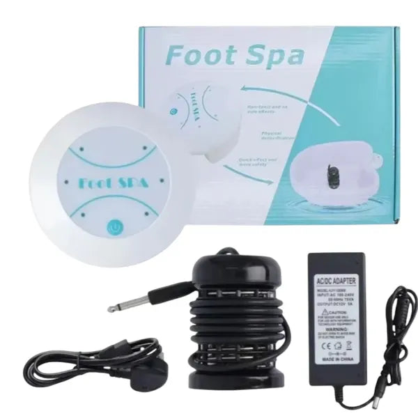 Lonelix Z2 Ionic Foot Bath Machine – Ion Detox Foot Spa & Chi Cleanse for Home, Salon & Beauty Club