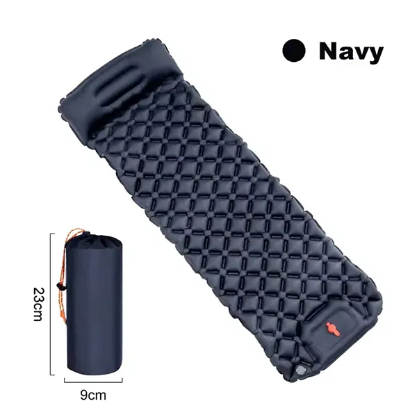 NoviPad M5 Inflatable Sleeping Pad with Pillow – Ultralight Camping Air Mattress