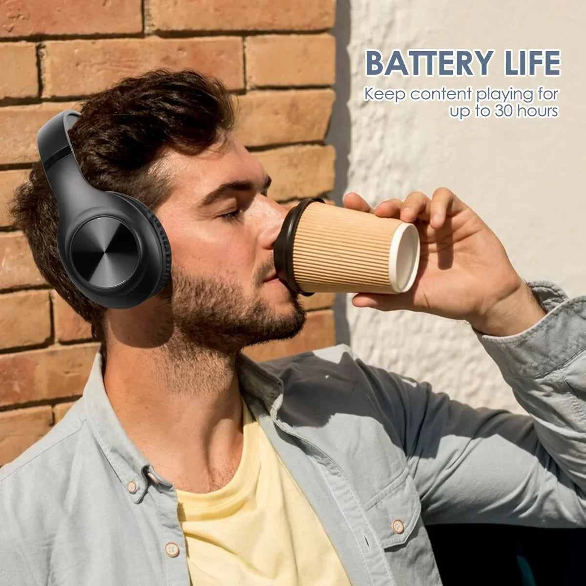 LioBeat Over Ear Noise Cancelling Headphones