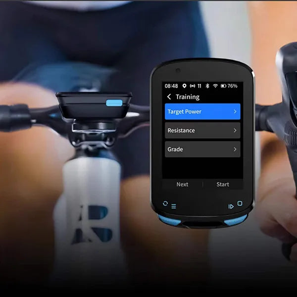 MichiPro Bike Computer – GPS Cycling Computer with Heart Rate Monitor