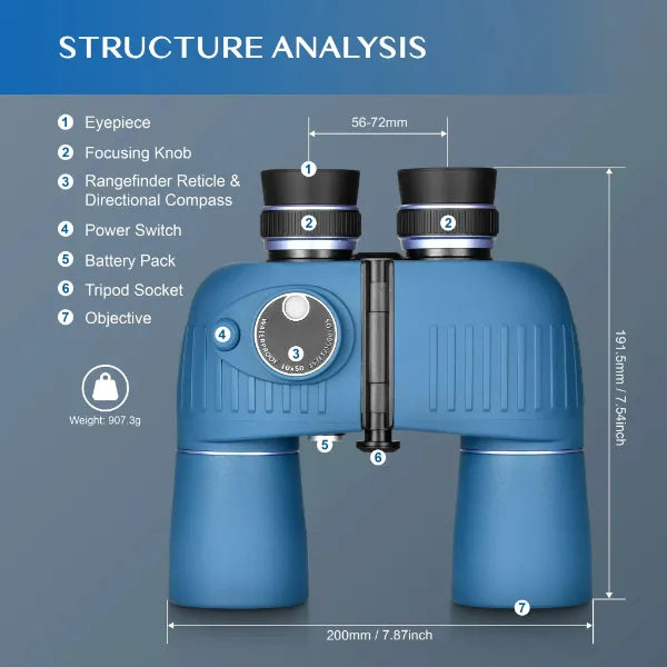 Glacira Binoculars For Alaska Cruise US8