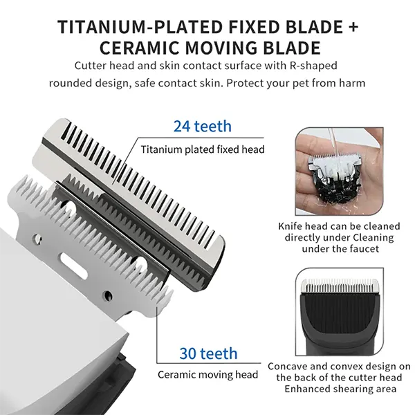 PupyHair Dog Grooming Clippers