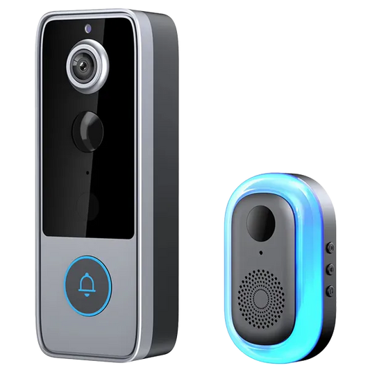 OliCam KZ Wireless Video Doorbell Camera – 1080P AI Night Vision, 4000mAh Battery, 2-Way Audio, No Subscription