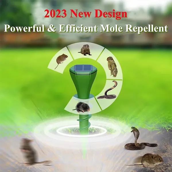 EcoRepel Solar Ultrasonic Snake Repeller – Pet Safe, Outdoor Yard & Garden Snake Repellent
