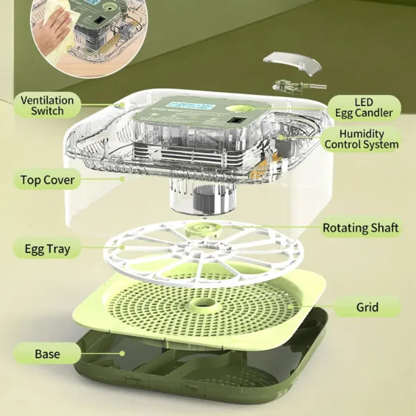 EggCrest Chicken Egg Incubators US8