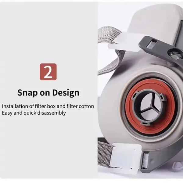 RespiraX Full Face Respirator US8