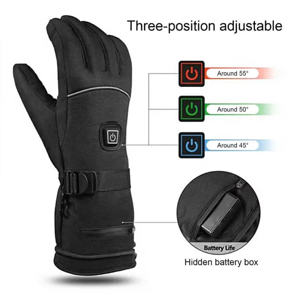 CozyGrip Heated Gloves Motorcycle AU2