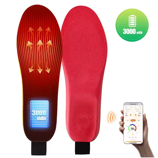 KaenSole Heated Insoles – Electric Warming Insoles for Cold Feet | US Size 4–12.5
