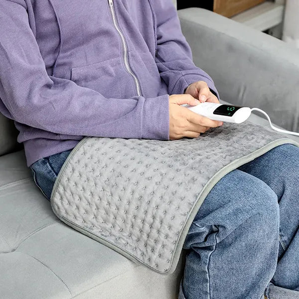 HuniPad Heating Pad – 9 Heat Settings, Dry & Moist Heat, Auto-Off, Machine Washable, FSA/HSA Eligible