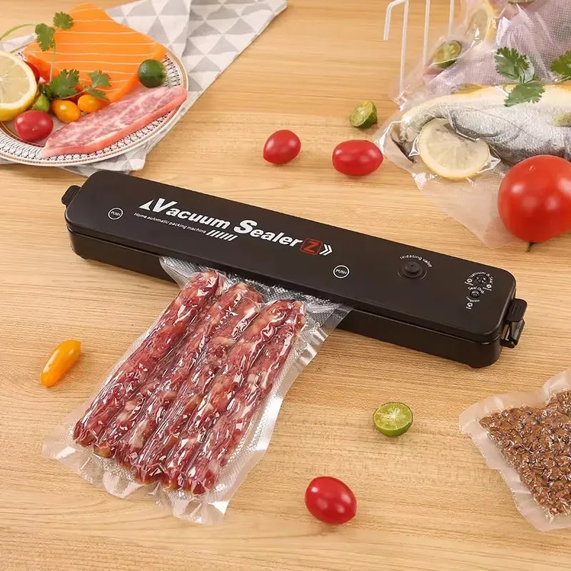 Safresh Vacuum Sealer – 80kPa One-Touch Automatic Food Sealer with Dry, Moist & Fresh Modes