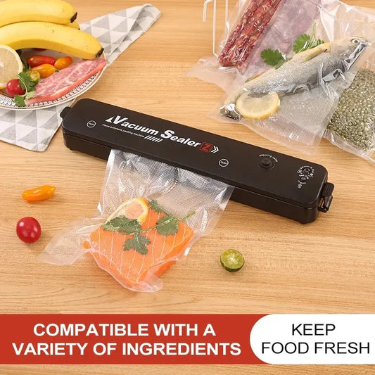 Safresh Vacuum Sealer Machine – Automatic Food Saver with Compact Design