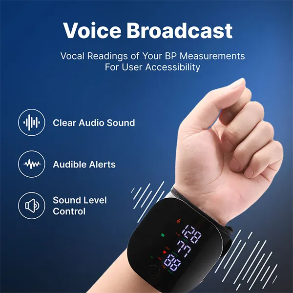 MoniAdam Blood Pressure Wrist Cuff Monitor – Accurate Digital BP Monitor for Home Use
