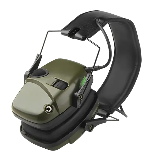 EairShoot Electronic Shooting Earmuffs – Noise Cancelling Ear Protection with Sound Amplification for Gun Range & Hunting