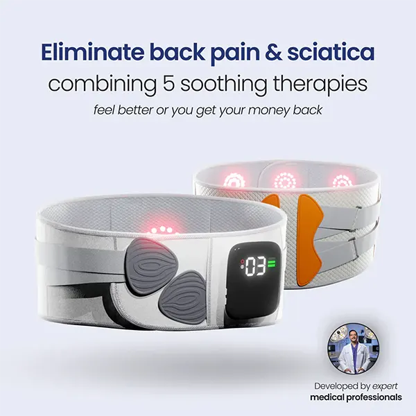 K2 LumiBack Red Light Therapy Belts For Back Pain US02