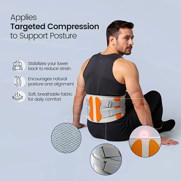 K2 LumiBack Red Light Therapy Belts For Back Pain US02