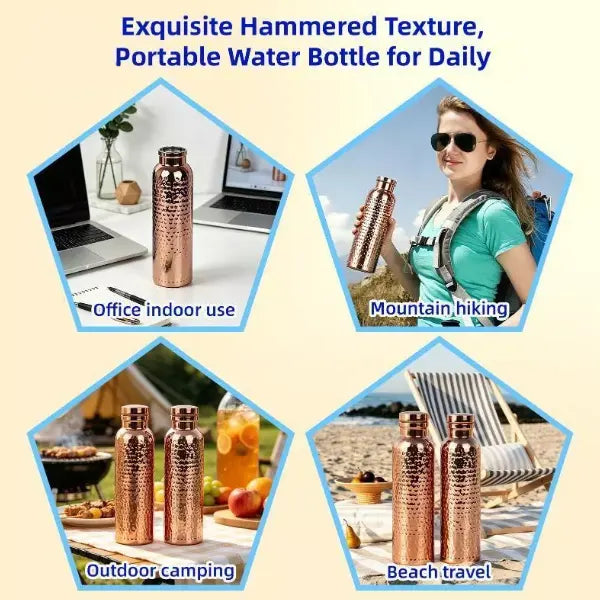 Vessora Copper Water Bottles AU1