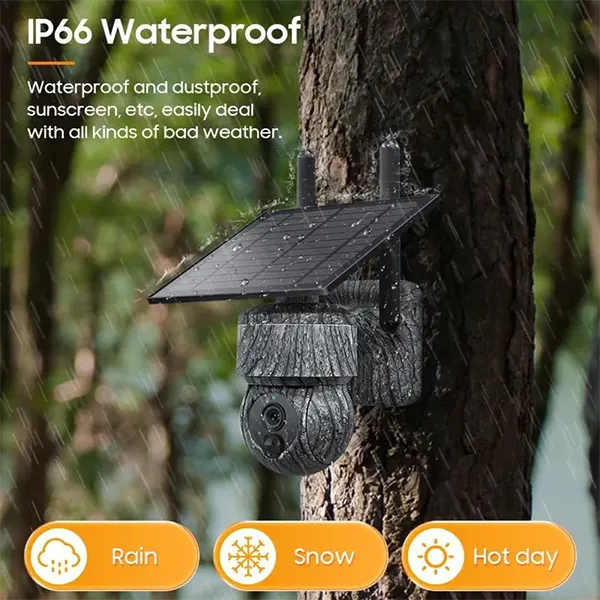 X2 SeriSolar Wireless Solar Security Cameras US01