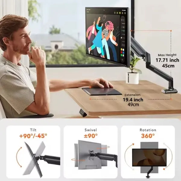 HemiArms Monitor Arms US01
