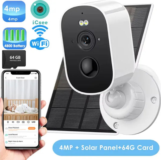 EuffyLive Solar Powered Security Cameras US01