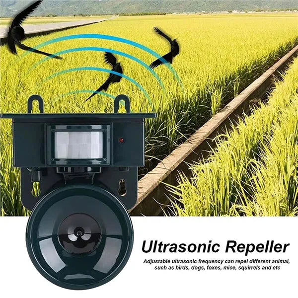 UpiRepe Ultrasonic Pigeon Repeller