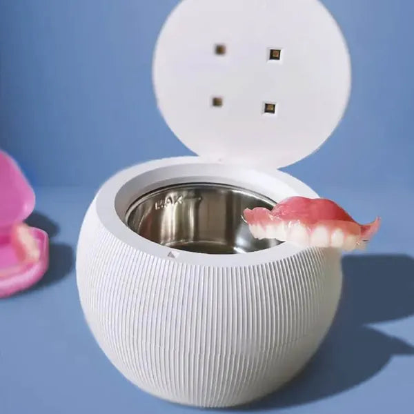 Clenzu Ultrasonic Retainer Cleaner – Deep Clean for Retainers, Aligners & Dental Appliances