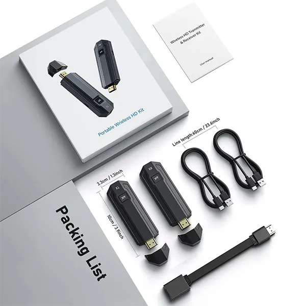 4K WLTrans Wireless HDMI Transmitter and Receivers AU2
