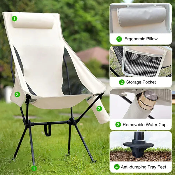 V2 YeliZ Folding Outdoor Chair