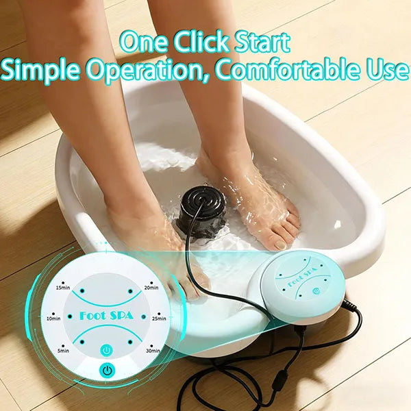 Lonelix Z2 Ionic Foot Bath Machine – Ion Detox Foot Spa & Chi Cleanse for Home, Salon & Beauty Club
