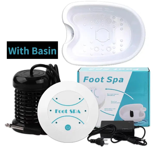 Lonelix Z2 Ionic Foot Bath Machine – Ion Detox Foot Spa & Chi Cleanse for Home, Salon & Beauty Club