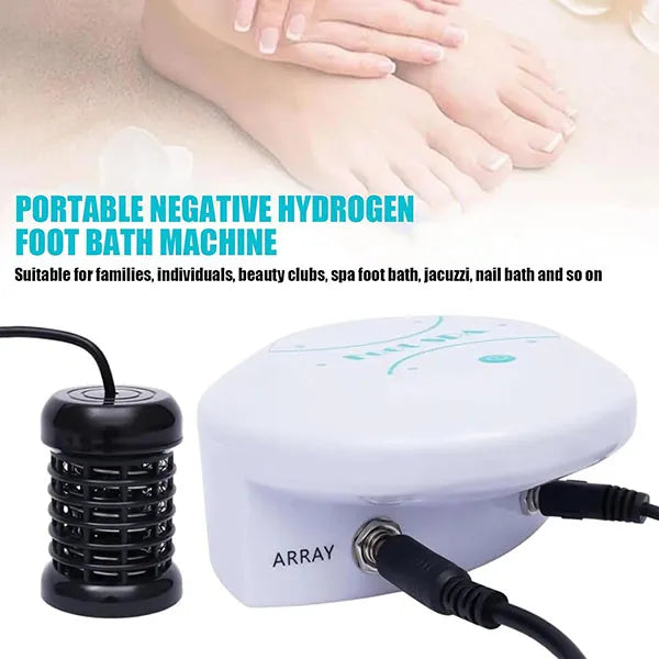 Lonelix Z2 Ionic Foot Bath Machine – Ion Detox Foot Spa & Chi Cleanse for Home, Salon & Beauty Club