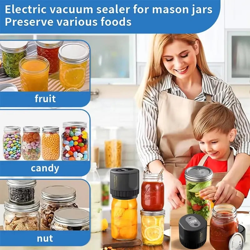 Konijar Mason Jar Vacuum Sealer US-1