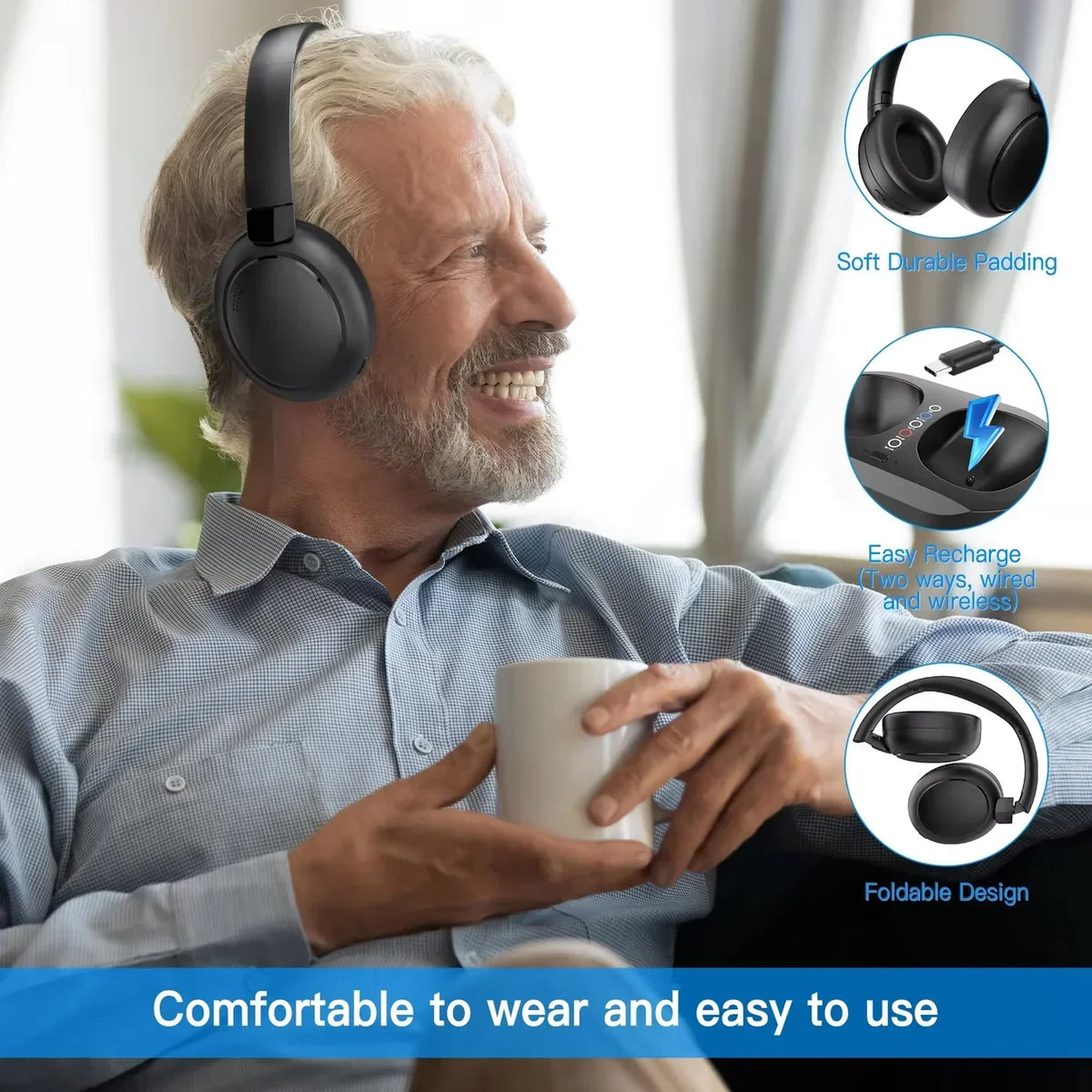 Lofialo TV Headphones AU1