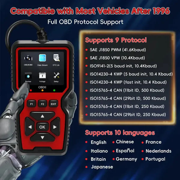 ScanoOB Z10 OBD2 Scanners