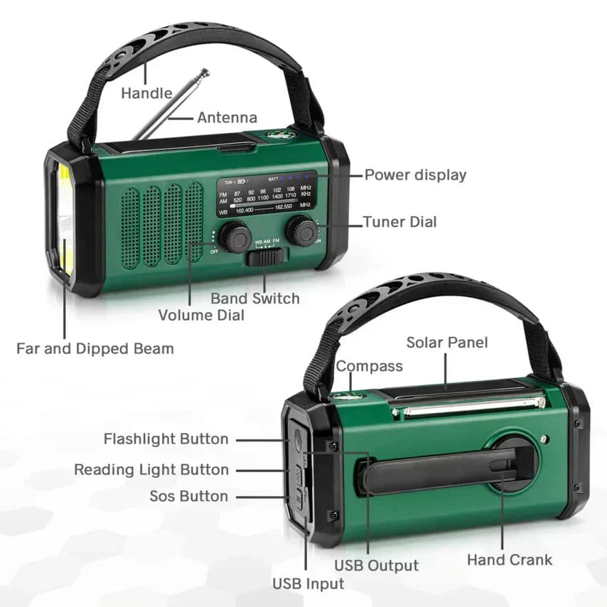 AleSkio Emergency Radios CA