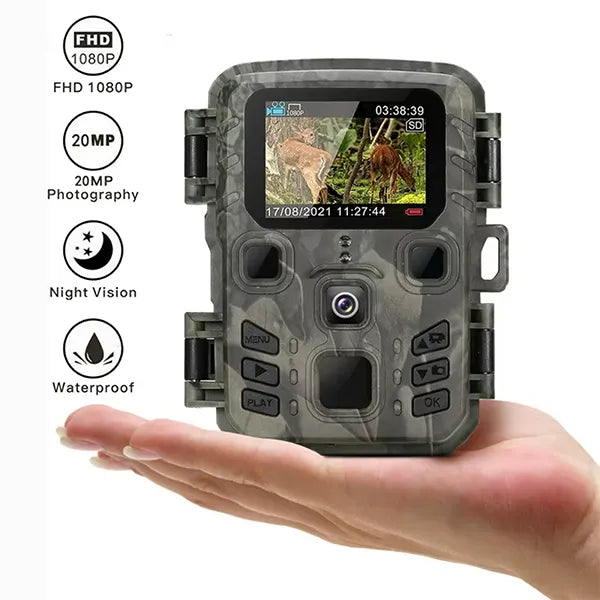 WifSifa WiFi Trail Camera – Wireless Outdoor Wildlife & Security Camera | Without Card or With 32GB Card